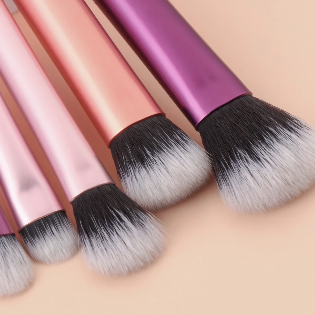 10 color Mini makeup brush Travel portable Makeup Tool Makeup Puff - Palm Brush Professional Makeup tool set Christmas gift - Image 39