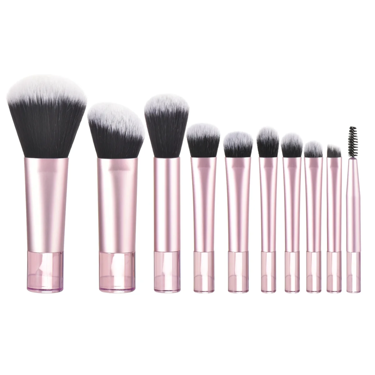 10 color Mini makeup brush Travel portable Makeup Tool Makeup Puff - Palm Brush Professional Makeup tool set Christmas gift - Image 20